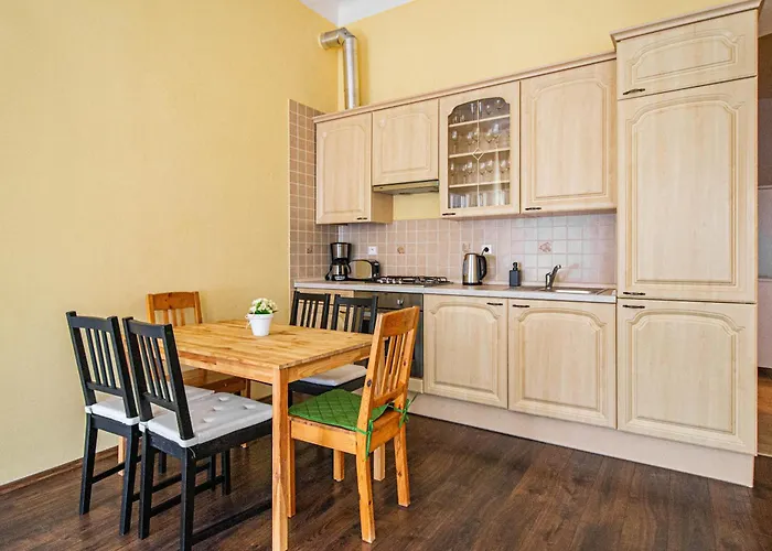 Spacious Oasis In Prague's Heart 아파트